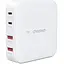 Зарядное устройство Choetech PD8008-EU-WH, 2 USB-A / 2 USB-C (PD8008-EU-WH) - миниатюра 1