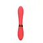Вібратор Loveline Smooth Silicone G-Spot 20.5 см червоний - мініатюра 2