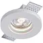 Светильник точечный врізний гіпсовий KLOODI KD-GIPS RD100 H27 - миниатюра 1