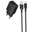 МЗП Borofone BAS71A Source 10.5W (1USB-A) + кабель USB to MicroUSB Black - мініатюра 1