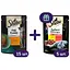 Набір вологого корму для котів Sheba: з індичкою в желе - 15 шт. + з куркою та яловичиною в соусі - 5 шт. 1.7 кг (20 шт. х 85 г) - мініатюра 1