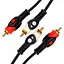Кабель звуковой TCOM 2 RCA - 2 RCA 1,8м black - миниатюра 1