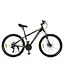 Велосипед Shimano MTB2602 26" алюминиевая рама черно-зеленый - миниатюра 4