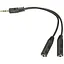 Адаптер-переходник Atcom 16850 Mini-Jack 3.5 папа 2 х Mini-Jack 3.5 мама 10 см - миниатюра 1