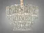 Надзвичайно вишукана новинка, кришталева люстра на 6 ламп, золото - мініатюра 2