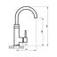Кран для кухни проточный Lidz (NKS) 95 00 060 - миниатюра 2
