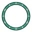 Безель Sikai для смартгодинника Xiaomi Watch S3/S4 Green-black - мініатюра 2
