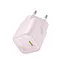 Сетевое зарядное устройство для Baseus PicoGo GaN Fast Charger 1C 45W EU Babypink - миниатюра 3
