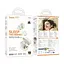 Бездротові навушники Hoco EW200 Elegant true wireless sleep BT headset IPX4, BT5.4, 30mAh, 400mAh, 4h, milky white - мініатюра 3