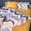 Комплект постільної білизни Mirson Zigzag ornament бязь 200х220 см (2200011565774) - мініатюра 1