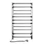 Электрический полотенцесушитель Navin Грандис 480x800 Sensor левостороннее с таймером 12-028053-3680, Хром, Левое, Электронный - миниатюра 1