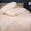 Летний постельный комплект MirSon Line Satin Light Pro Creamy Ecosilk Двуспальный (2200010972023) - миниатюра 3
