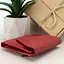 Гаманець жіночий шкіряний маленький Sabrina червоний пітон - мініатюра 4