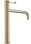 Смеситель для умывальника Rea Serra brushed gold высокий REA-B1145 Золотой - миниатюра 1