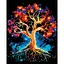 Проективная картина по номерам "Дерево перемен" AH1085 (4823113872526) - миниатюра 1