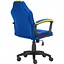 Детское кресло GT Racer X-1414 Blue/Yellow геймерское [132243] - миниатюра 4