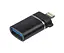 Перехідник YHL-T3 USB 3.0 AF - Lightning male OTG для айфонів адаптер - мініатюра 1