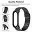 Ремешок MiJobs для фитнес-браслета Xiaomi Mi Band 8 и 9 металлический с застежкой черный - миниатюра 4