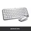 Клавіатура Logitech MX Keys Mini For Mac Wireless Illuminated Pale Grey (920-010526) - мініатюра 3