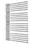 Водяной полотенцесушитель Mario Премиум Марсель 900x560/50, Хром - миниатюра 1