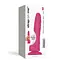 Реалістичний фалоімітатор Strap-On-Me Sliding Skin Realistic Dildo Fuchsia - M, ефект рухомий до - мініатюра 7