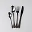 Набор столовых приборов Yiwu из нержавеющей стали на 6 персон 24 предмета столовая ложка вилка чем серебристый подарочная упаковка HP-16978-25 - миниатюра 1