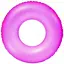 Надувний круг для купання 59262 неоновий Рожевий - мініатюра 1