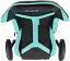 Геймерське крісло GT Racer чорне з ментоловим (X-2527 Black/Mint) - мініатюра 10