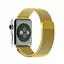 Ремінець Creasted для годинника Milanese loop steel bracelet Apple watch, 42 44 мм Gold - мініатюра 2