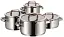 Набор 4 кастрюли WMF FUNCTION красный (760046380) - миниатюра 1
