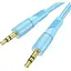 Кабель Hoco UPA25 Transparent Discovery Edition AUX audio cable 1 м чорний - мініатюра 5