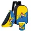 Набір дитячий Покемон Пікачу рюкзак 36х27см сумка-бананка, кружка з принтом для хлопчика (01567) - мініатюра 1