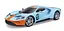 Уценка. Игровая автомодель Maisto FORD GT,М1:24, синий (81238 blue/orange) - миниатюра 1