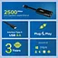Мережевий адаптер Type - C на RJ45 Fenvi FR-G2500C 2500mbps 2.5 g Ethernet перехідник мережева карта Black (19129) - мініатюра 2