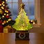 Світильник-декор новорічний Ялинка XHF-8003 LED 5 мелодій USB AAх3 (15х15х23см) - мініатюра 3