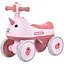 Каталка-толокар Bambi M 5856E-8 з музикою та світлом, EVA, TF, рожевий - мініатюра 1