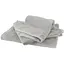 Рушник МВМ My Home Дотик 50x90 см сіро-блакитний (BT-13 M GRAY/BLUE) - мініатюра 6