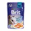Корм волого Brit Premium Cat Salmon Fillets Jelly pouch - мініатюра 1