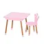 Столик зі стільцем "Корона" 09-025R-BOX з ящиком, рожевий - мініатюра 1