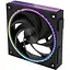 Вентилятор Zalman ZM-DF120 ARGB PWM Reversed Black (ZM-DF120BLACK) - мініатюра 1