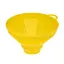 Воронка (лейка) Ø 15,5 см пластиковая с широким горлом на банку, Kitchette Желтый 84035 - миниатюра 7
