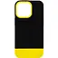 Чохол Epik TPU+PC Bichromatic для Apple iPhone 13 Pro 6.1 Black/Yellow - мініатюра 1