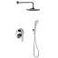Душова система прихованого монтажу Troya BGX21-A189 зі змішувачем Хром 30412 - мініатюра 1
