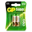 Батарейка GP 24A-S2 R06 AA 2 лужний набір 2 штуки (блістер) - мініатюра 2