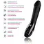 Вібратор з електростимуляцією Mystim Tickling Truman eStim Black - мініатюра 7