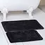 Коврик для ванной и туалета Lovely Svi мягкий, абсорбирующий, нескользящий 40 x 60 x 1.5 см Черный (2565002) - миниатюра 4