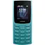 Мобільний телефон Nokia 105 SS 2023 Cyan (1GF019EPG6C01) - мініатюра 3