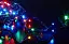 Світлодіодна Гірлянда нитка 401 led RGB різнокольорова (чорний провід) - мініатюра 1