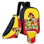 Набір дитячий Покемон Пікачу рюкзак 36х27см сумка-бананка, кружка з принтом для хлопчика (01568) - мініатюра 1