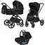 Універсальна коляска-книжка Carrello Ultimo CRL 6519 3в1 Sable Black - мініатюра 1